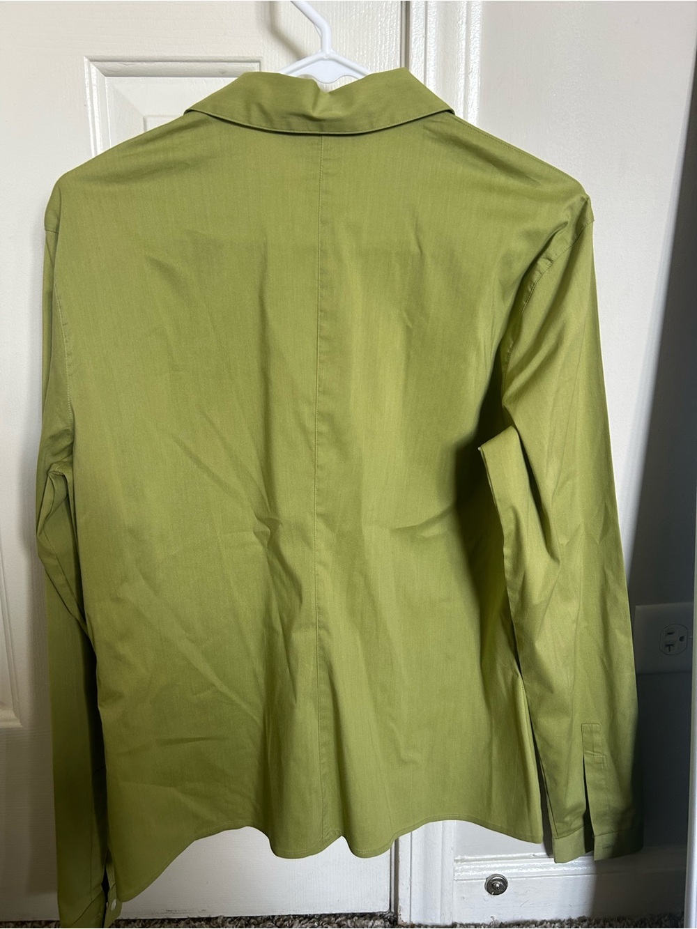 Brooks Brothers Olive-Green Button Front Stretch Shirt - Picture 3 of 3